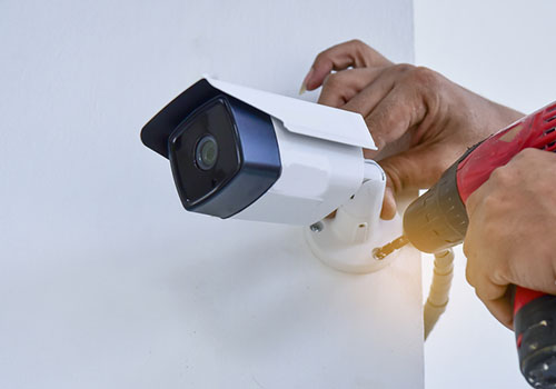 Installation camera de surveillance 